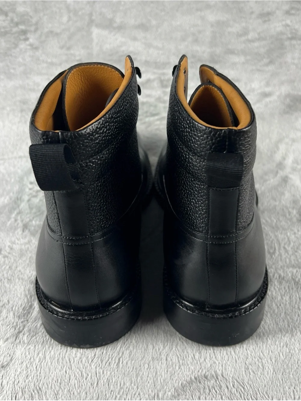 Beckett Simonon Oscar Boots Mens US Size 11 Black Full Grain Leather Handcrafted